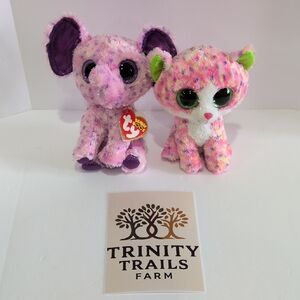 TY Beanie Boo Confetti Duo